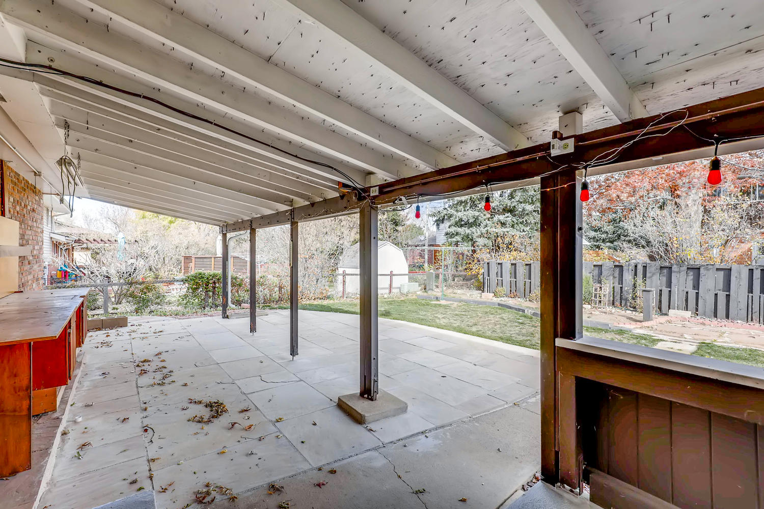 NEW LISTING: 228 Iroquois Dr, Boulder CO 80303 Covered Back Porch/Patio