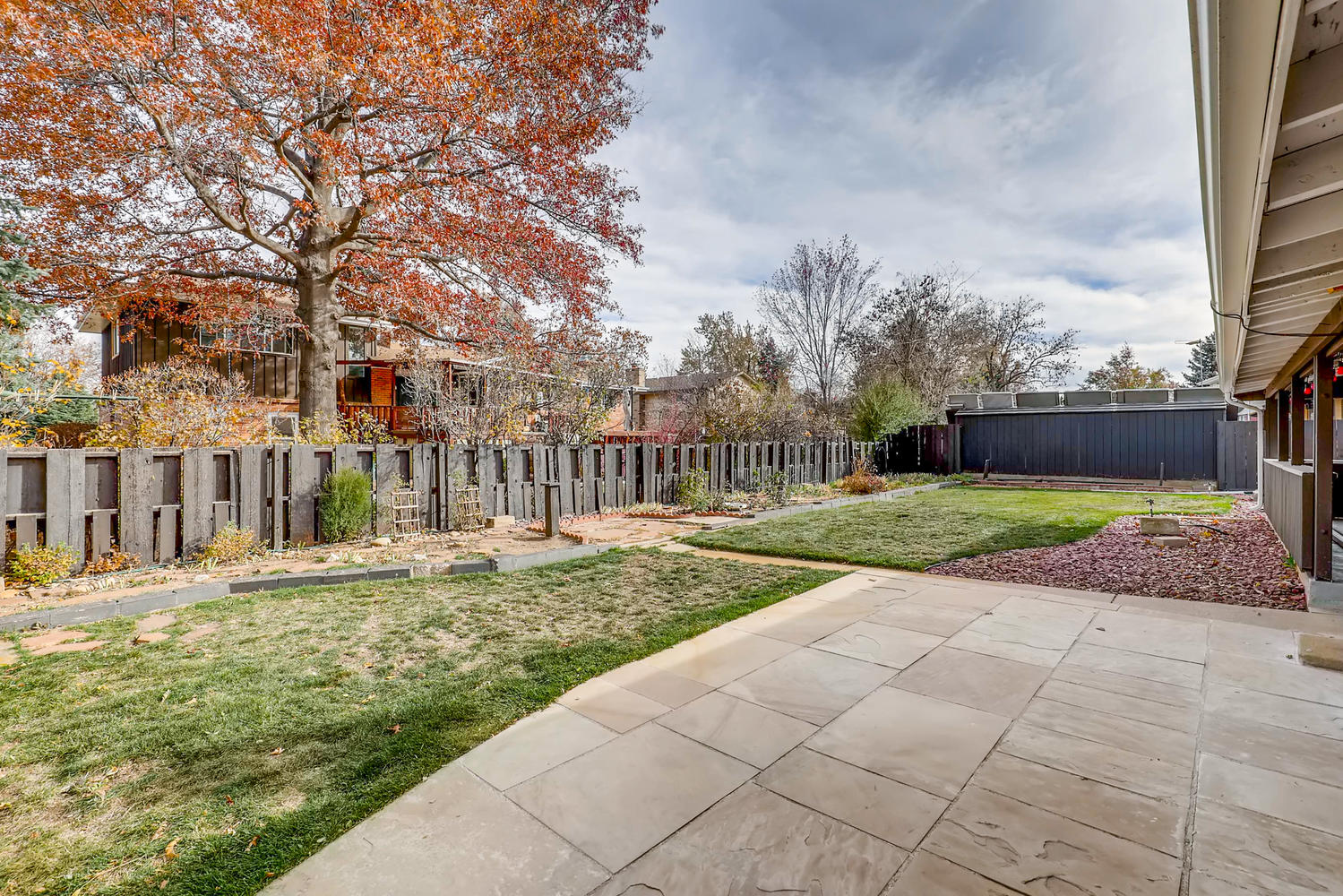 NEW LISTING: 228 Iroquois Dr, Boulder CO 80303 Covered Back Patio & Yard