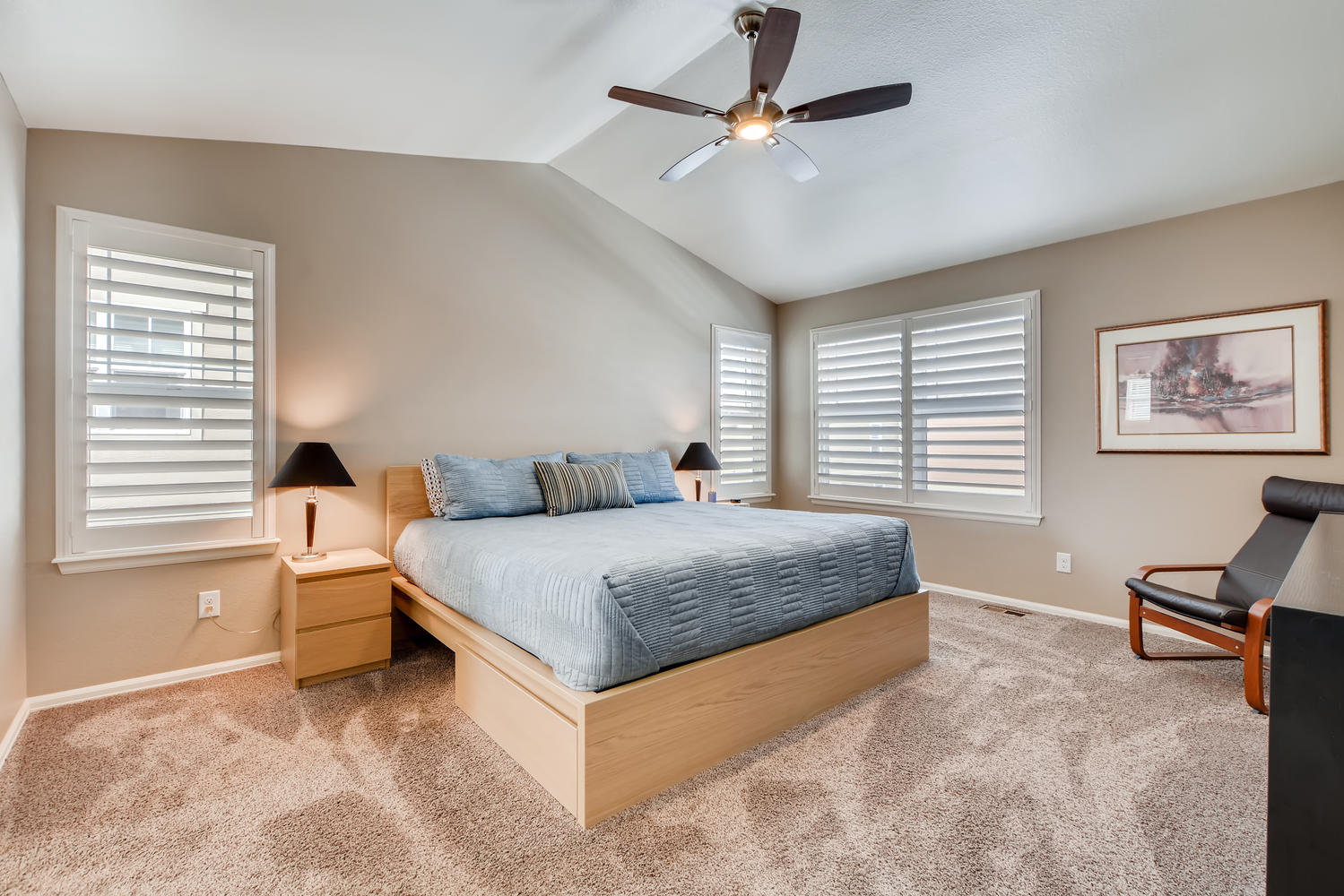 REAL ESTATE LISTING: 2182 Steppe Dr Longmont Master Bedroom