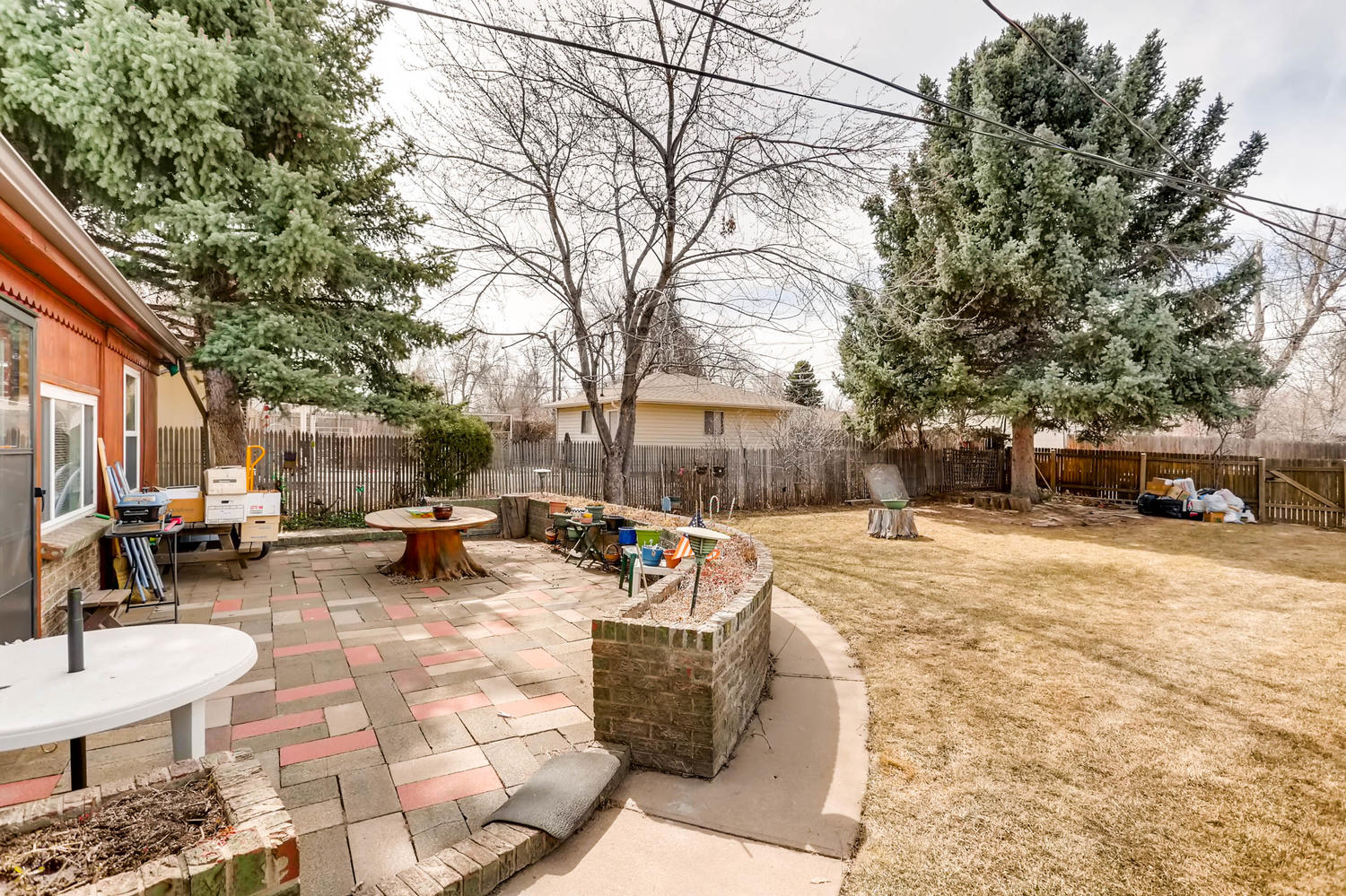 1867 S Madison St Denver CO Patio & Back Yard