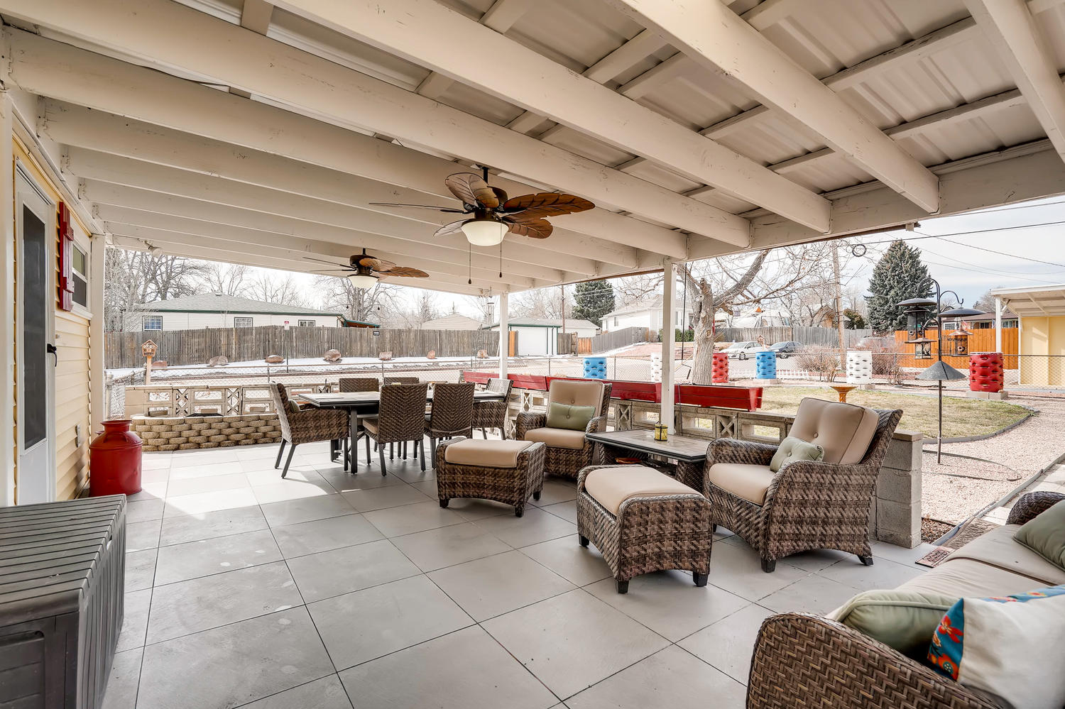 NEW LISTING: 579 S Quivas St Denver CO Covered Patio