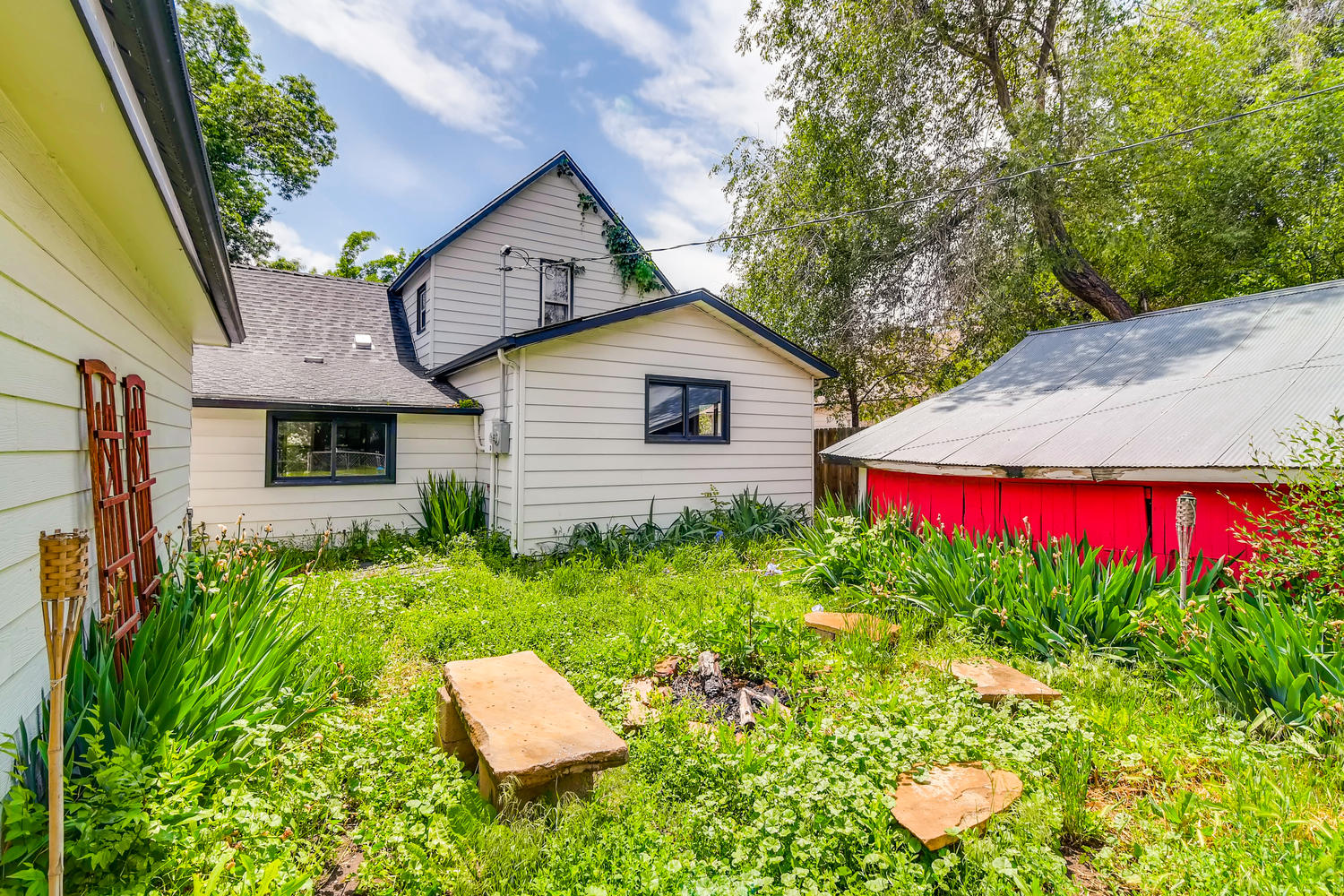 REAL ESTATE LISTING: 1201 E 1st Street Loveland CO Back Exterior
