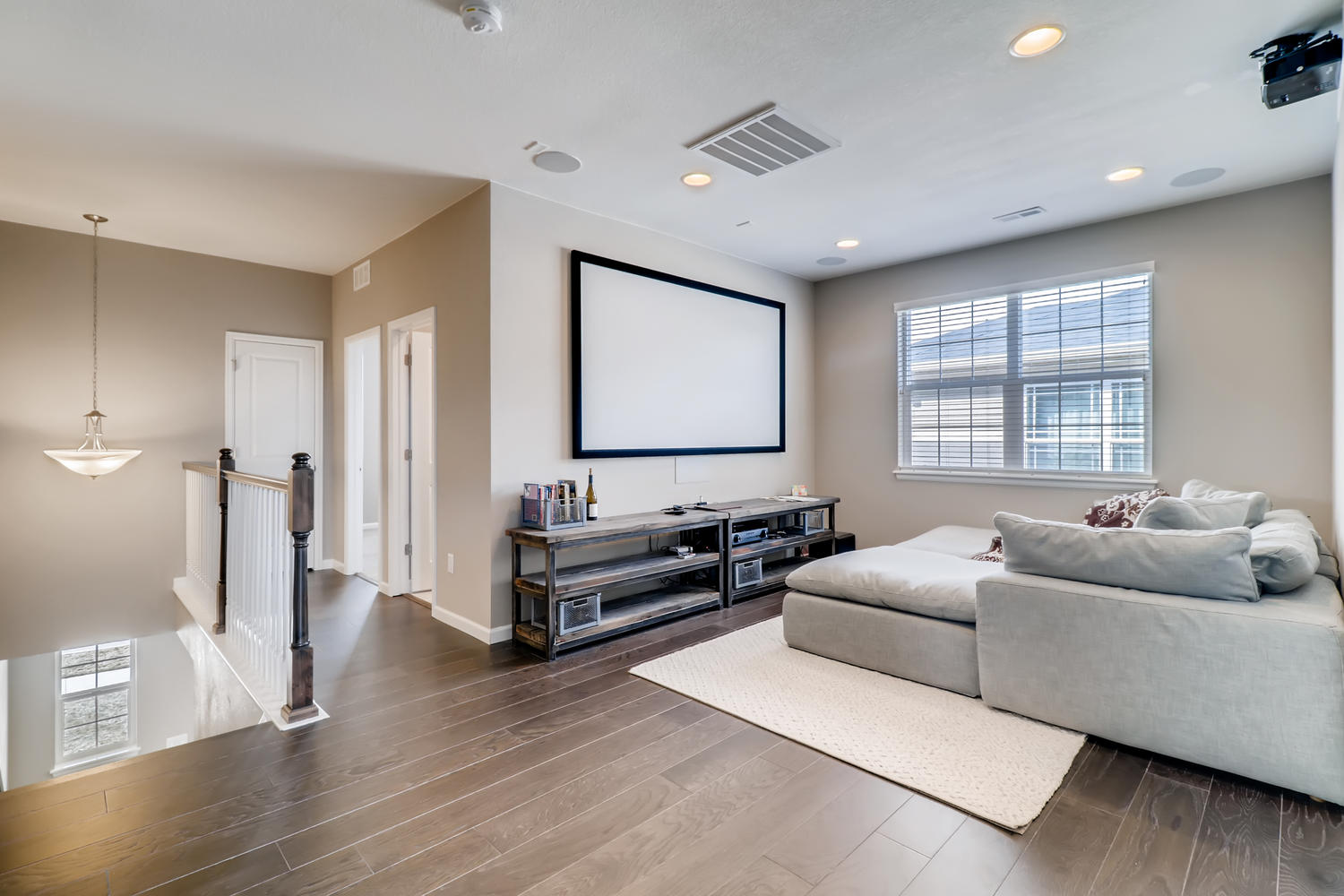 REAL ESTATE LISTING: 1029 Redbud Circle Home Theater