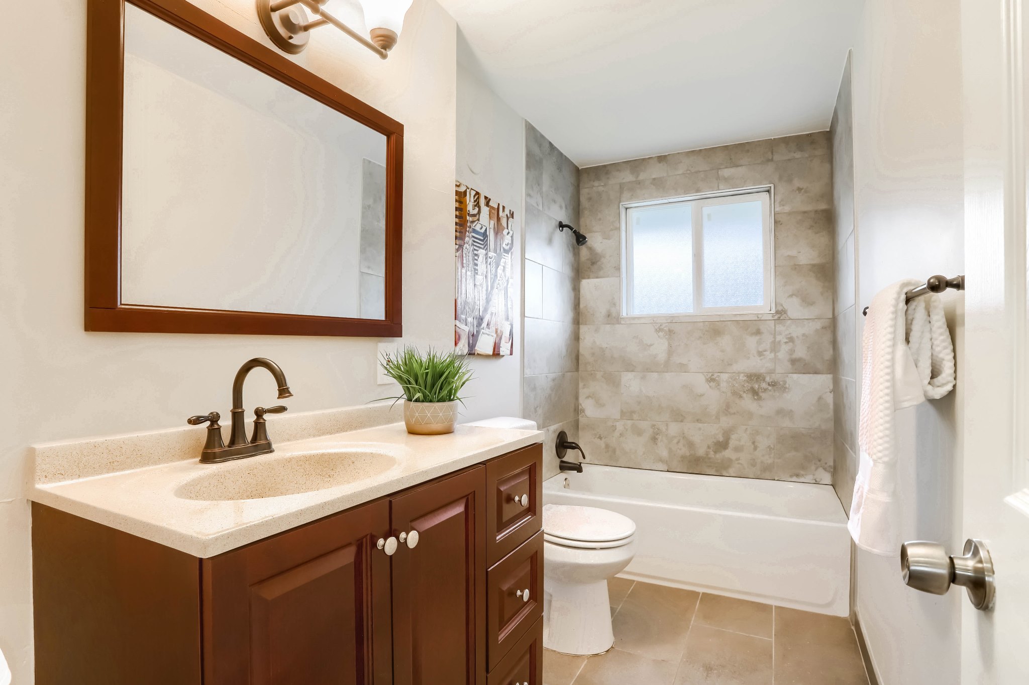 REAL ESTATE LISTING: 1309 Douglas Dr Denver Remodeled Bath