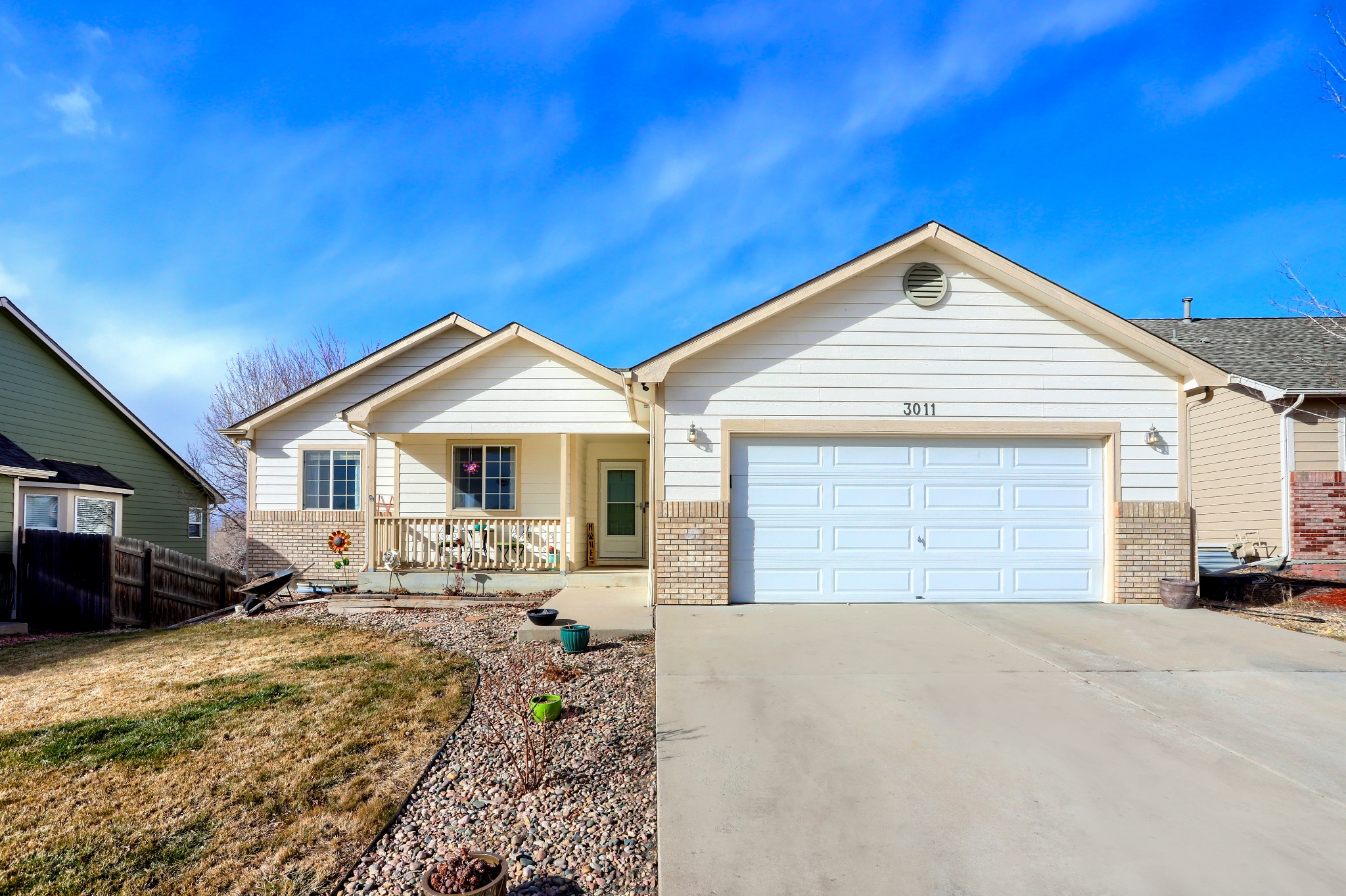 REAL ESTATE LISTING: 3011 45th Ave Greeley Front Exterior