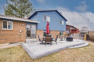 REAL ESTATE LISTING: 10940 Harlan St Westminster Back Patio & Yard