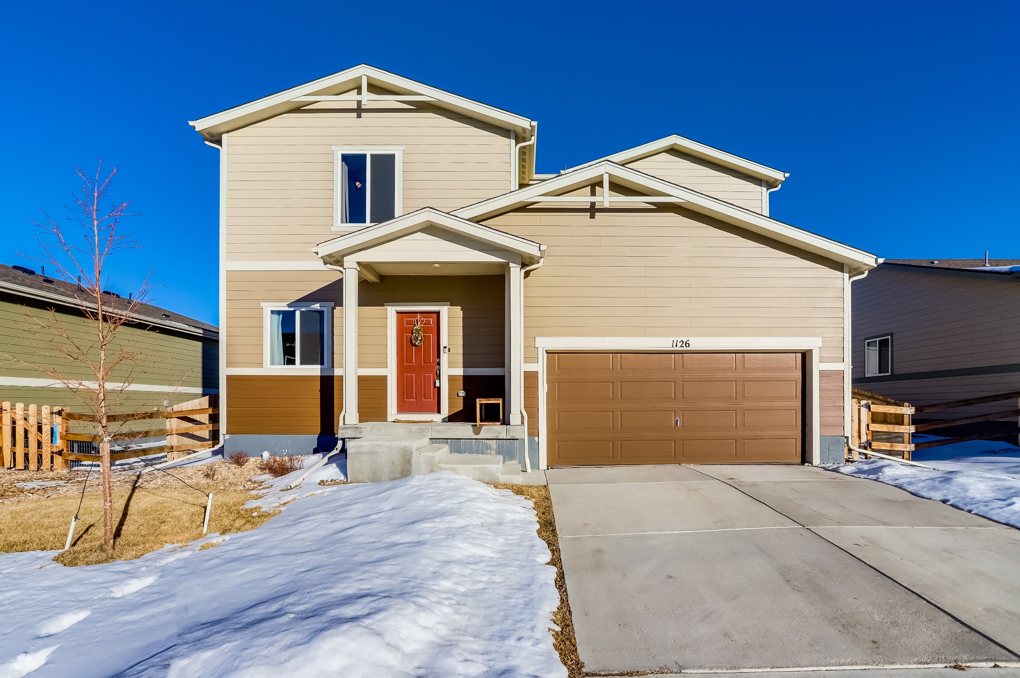 REAL ESTATE LISTING: 1126 Huntington Ave Dacono Front Exterior