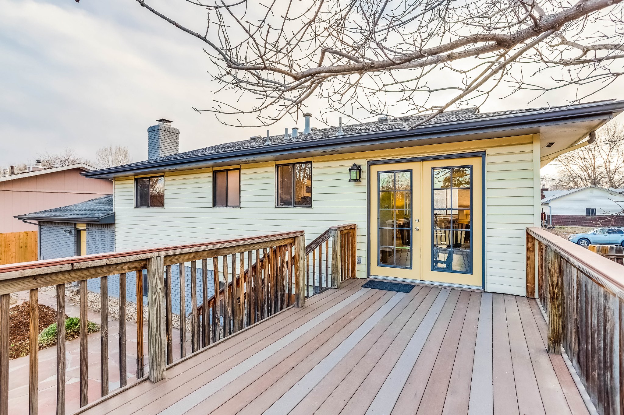 Real Estate Listing: 2236 Smith Dr Longmont Back Deck