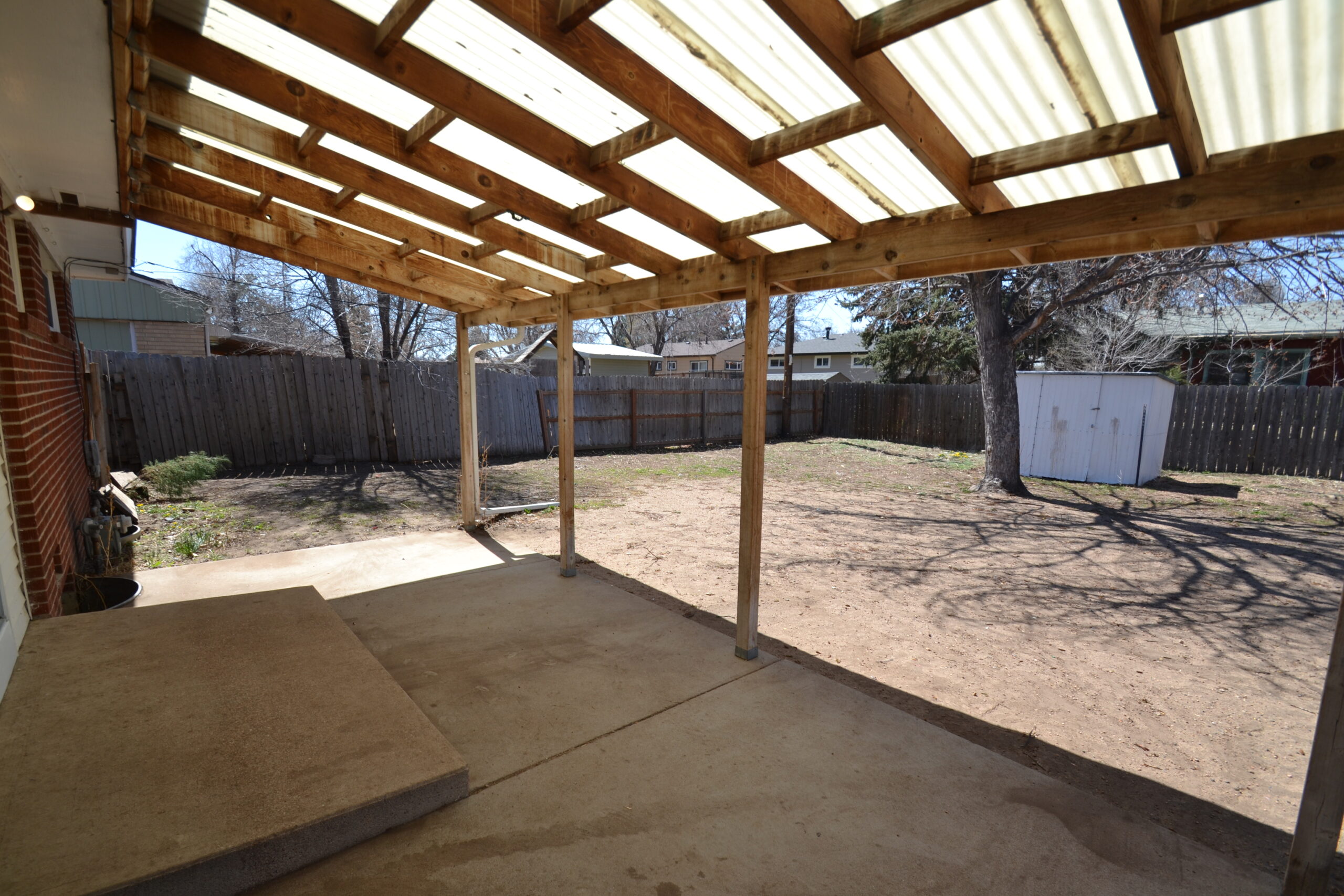 REAL ESTATE LISTING: 2519 14th Ave Covered Patio