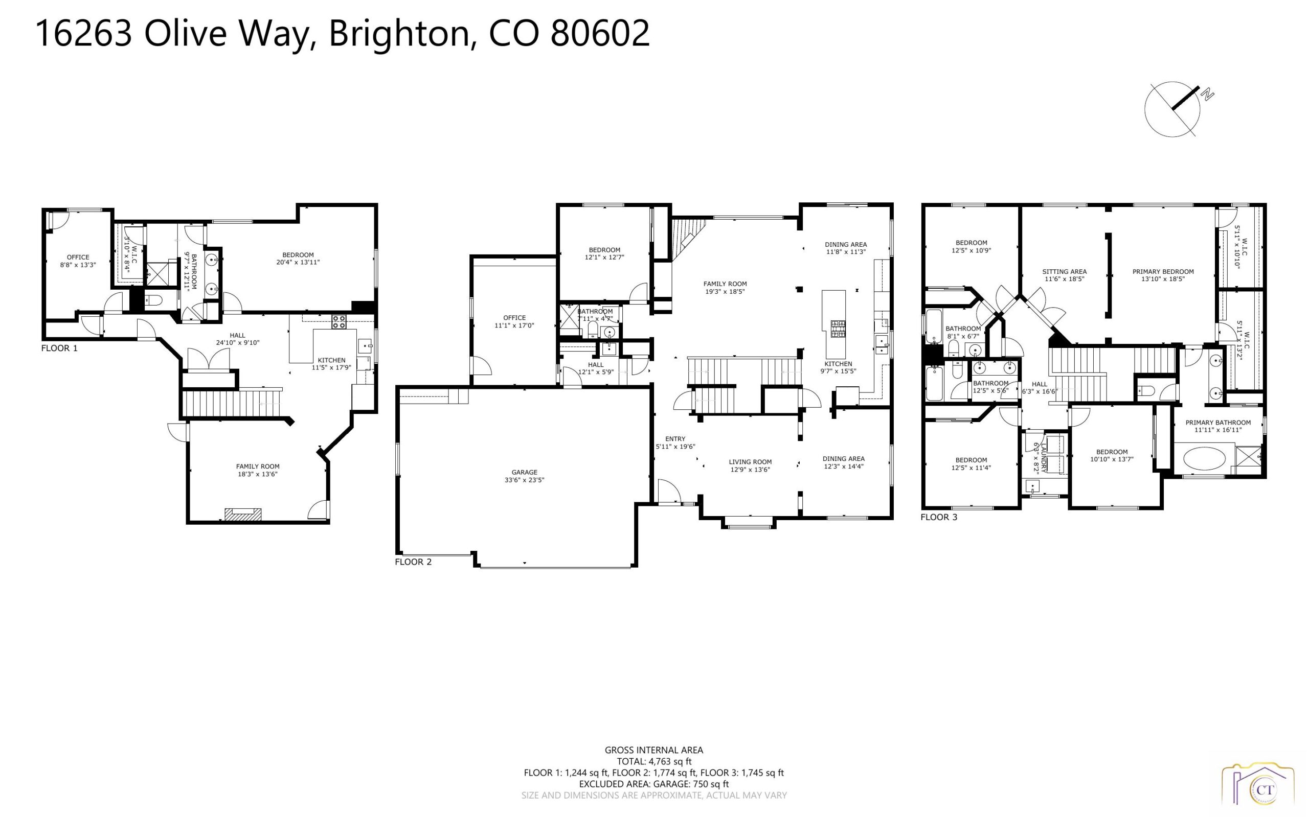 REAL ESTATE LISTING: 16263 Olive Way Brighton Floor Plan