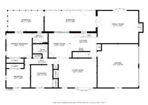 REAL ESTATE LISTING: 12566 County Road 1 Longmont Main Level Floor Plan