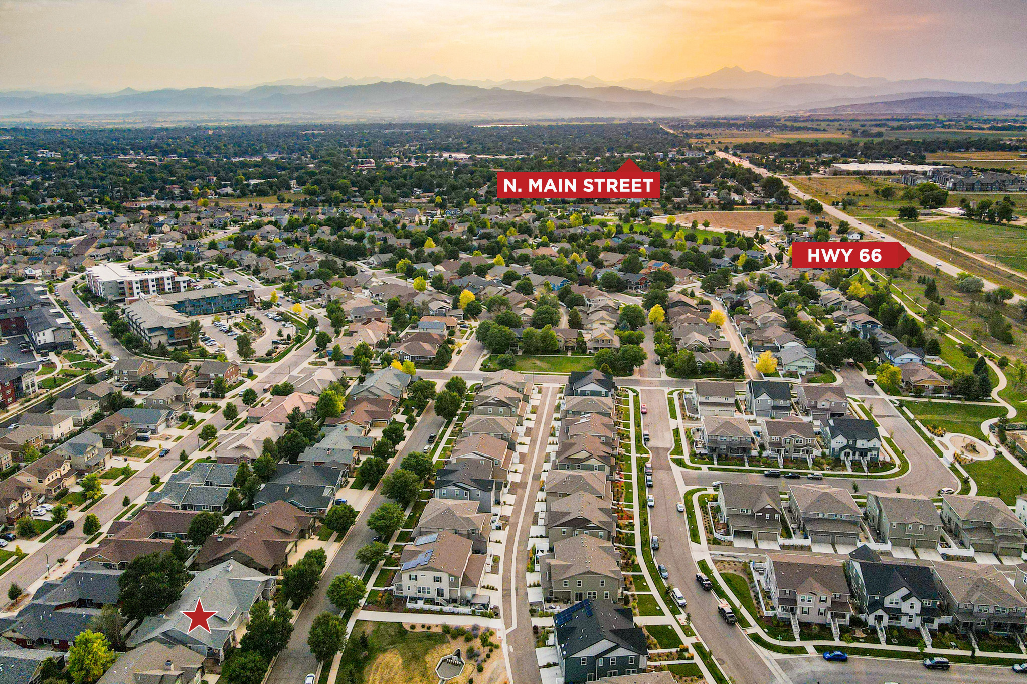 REAL ESTATE LISTING: 447 Olympia Ave Longmont Main St & Hwy 66
