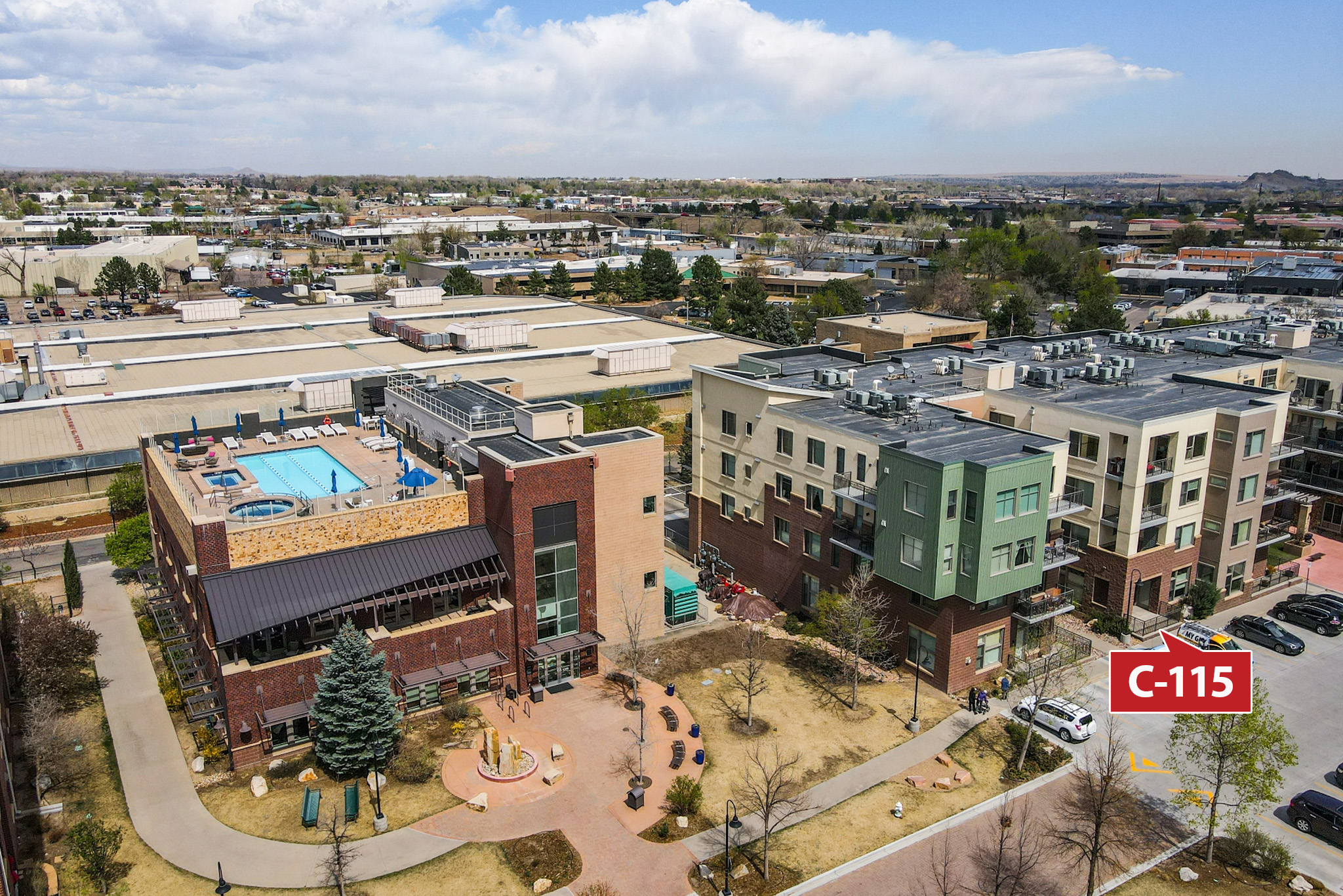 REAL ESTATE LISTING: 3710 Arapahoe Ave C-115 Boulder Peloton Community