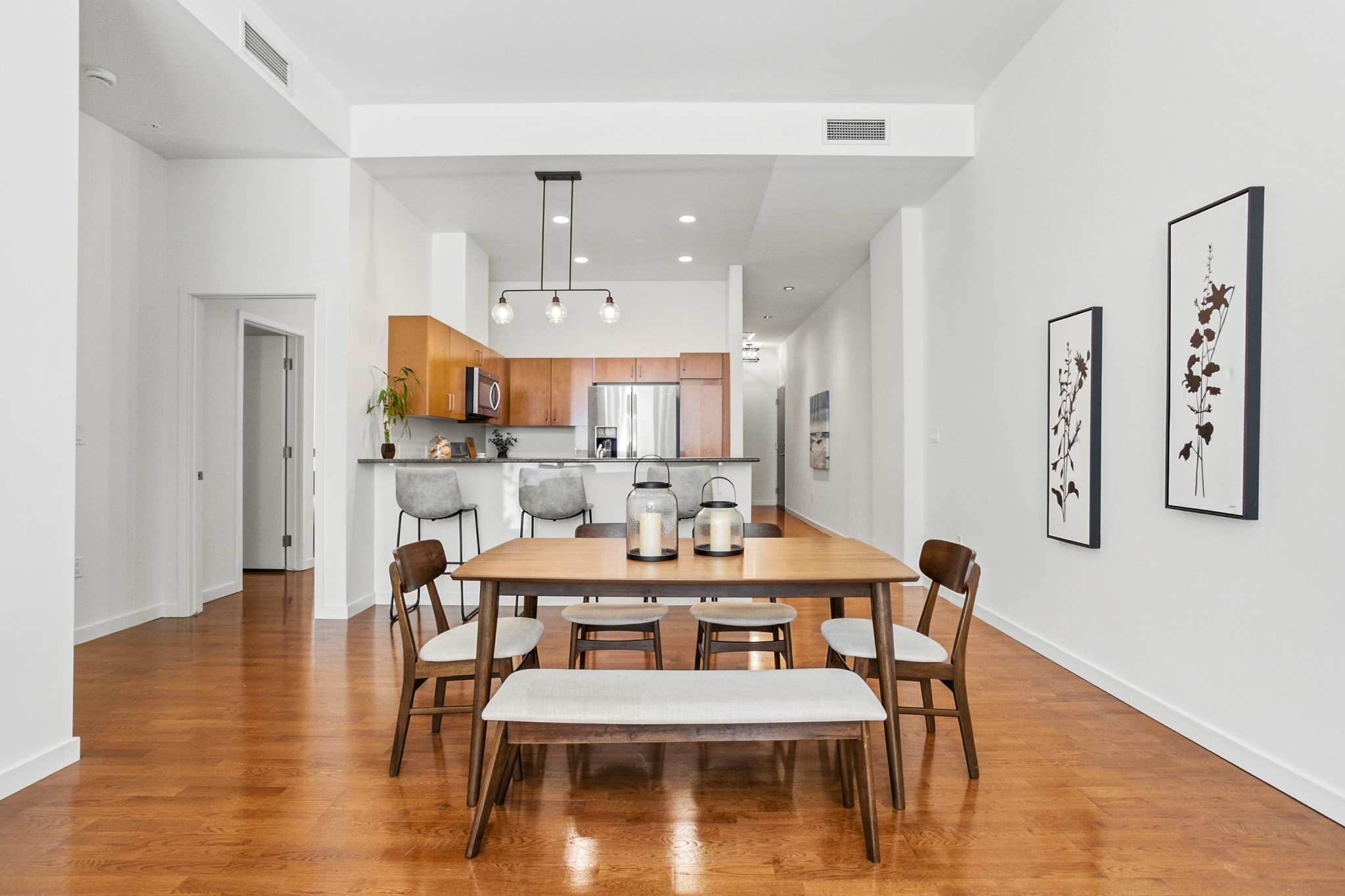 REAL ESTATE LISTING: 3710 Arapahoe Ave C-115 Boulder Dining Area