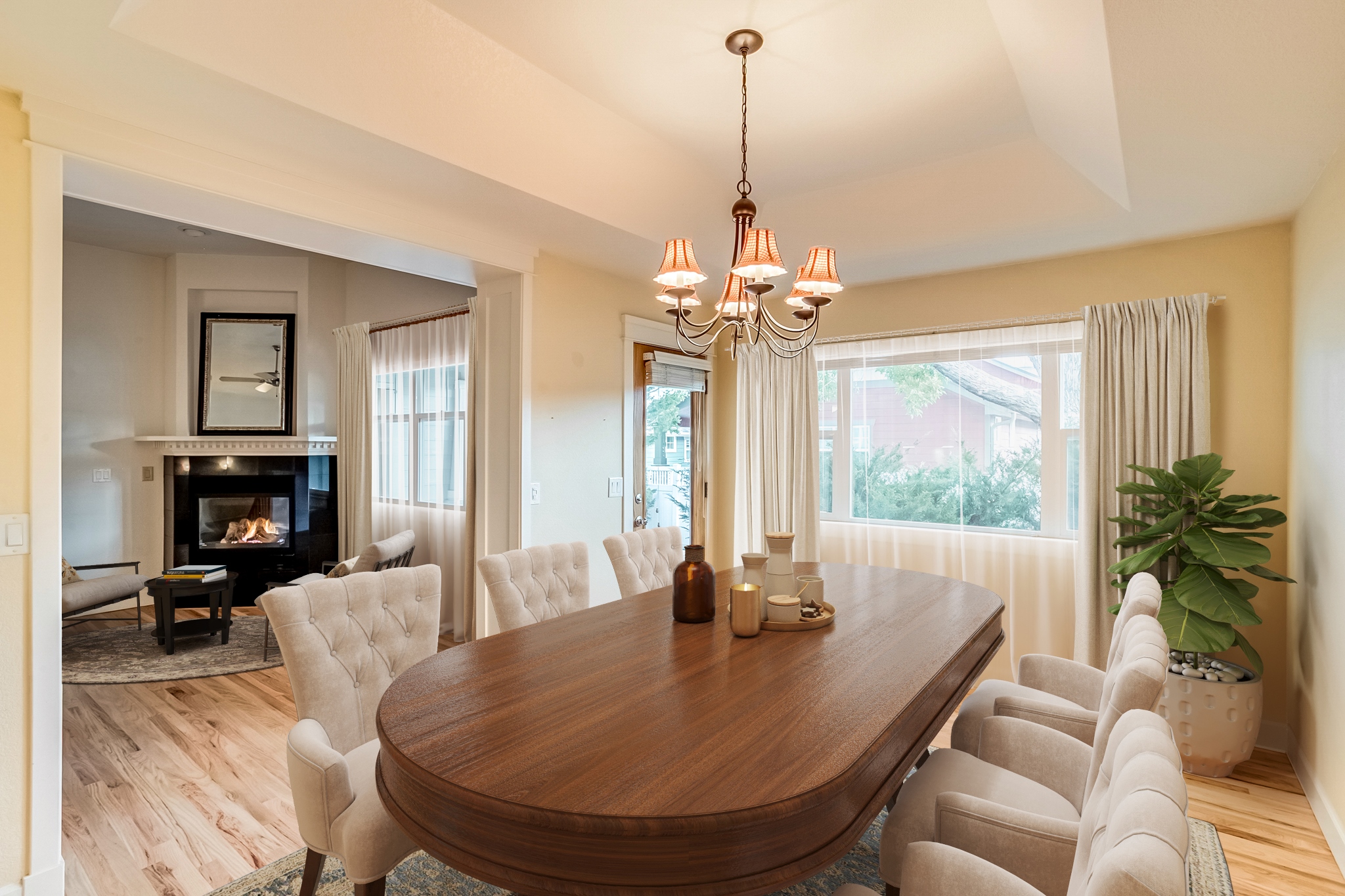 REAL ESTATE LISTING: 447 Olympia Ave Longmont Dining Room