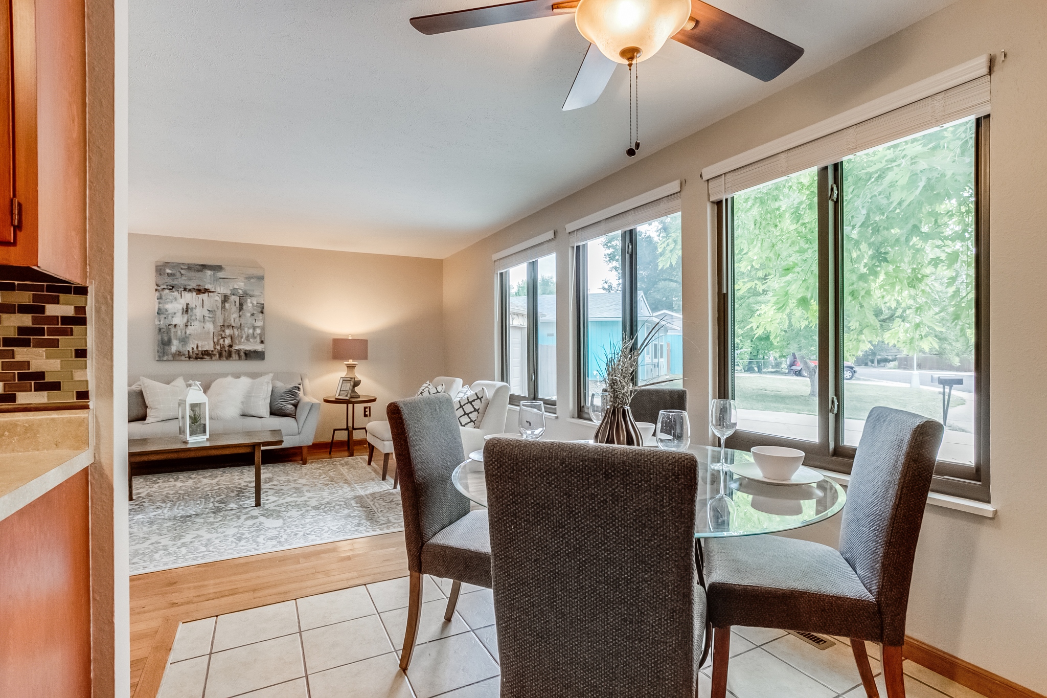 REAL ESTATE LISTING: 461 Verdant Cir Longmont Dining Area