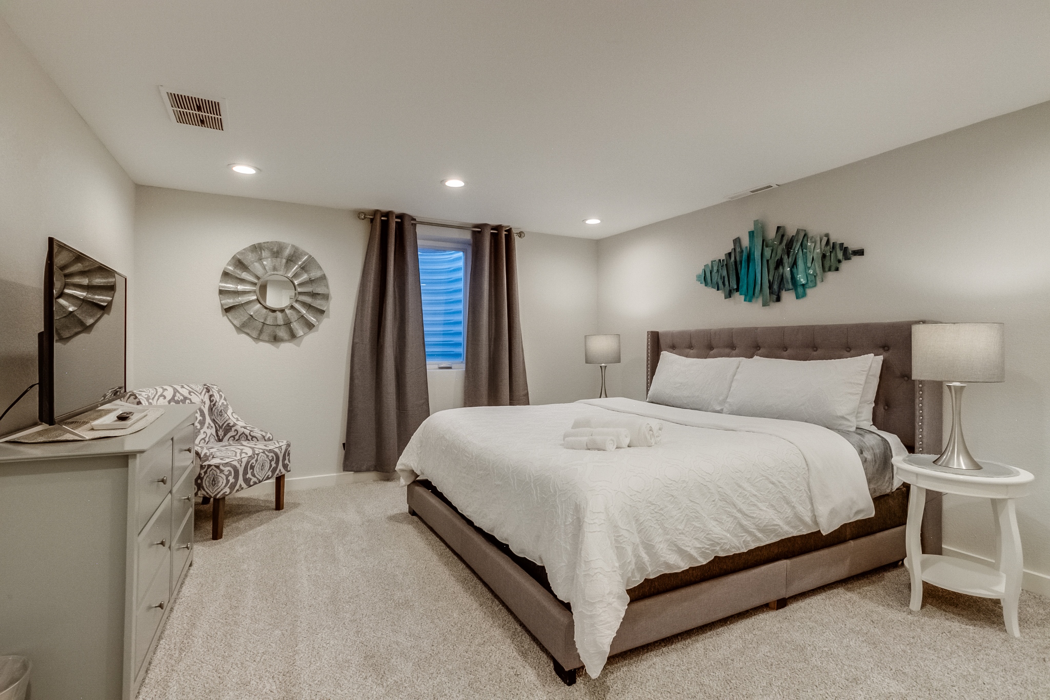 REAL ESTATE LISTING: 2502 Mount Vernon St Colorado Springs Basement Bedroom1