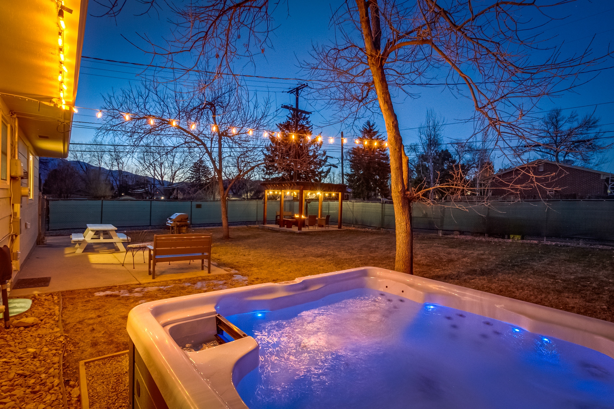 REAL ESTATE LISTING: 2502 Mount Vernon St Colorado Springs Back Yard