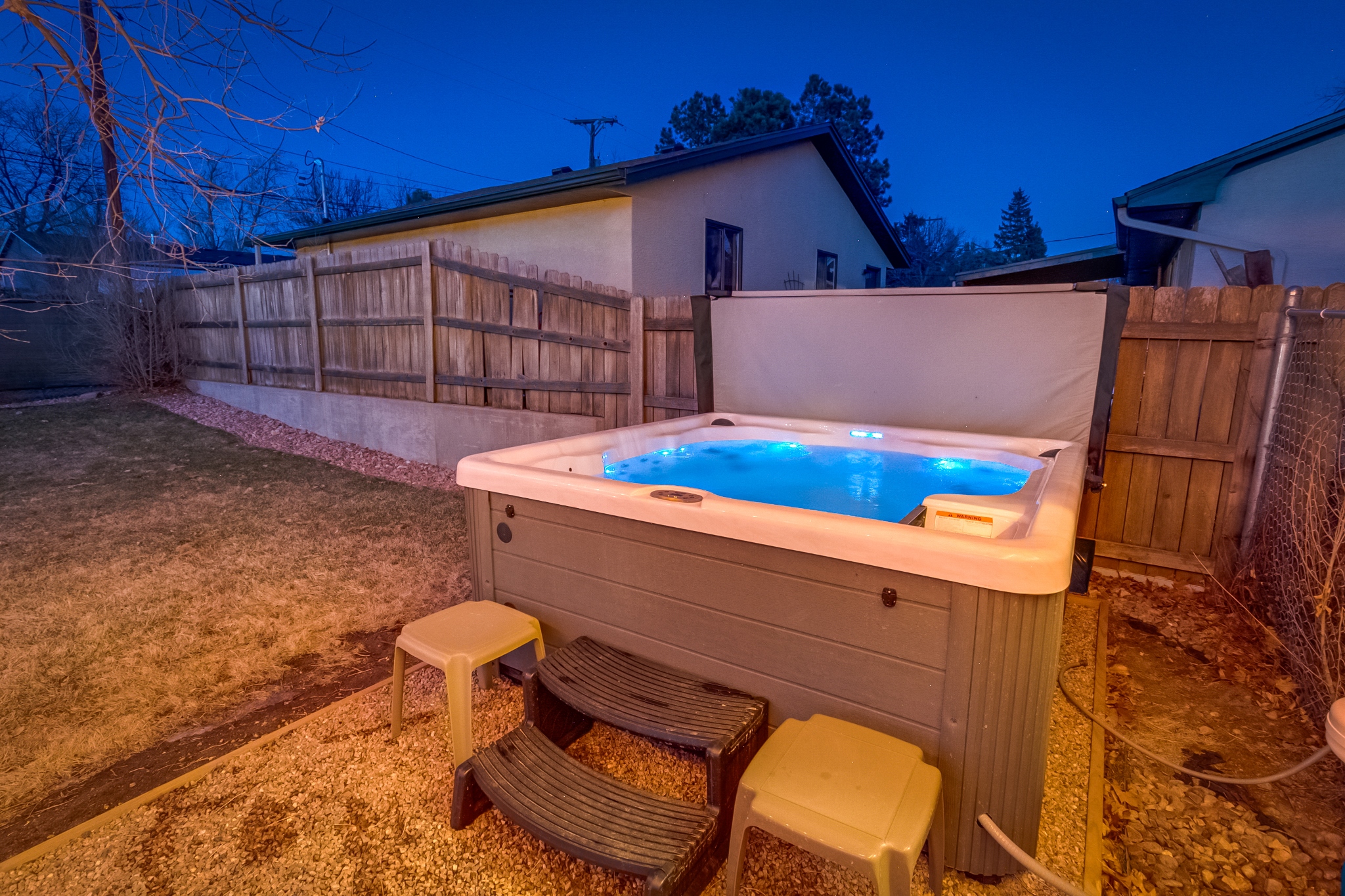 REAL ESTATE LISTING: 2502 Mount Vernon St Colorado Springs Back Yard